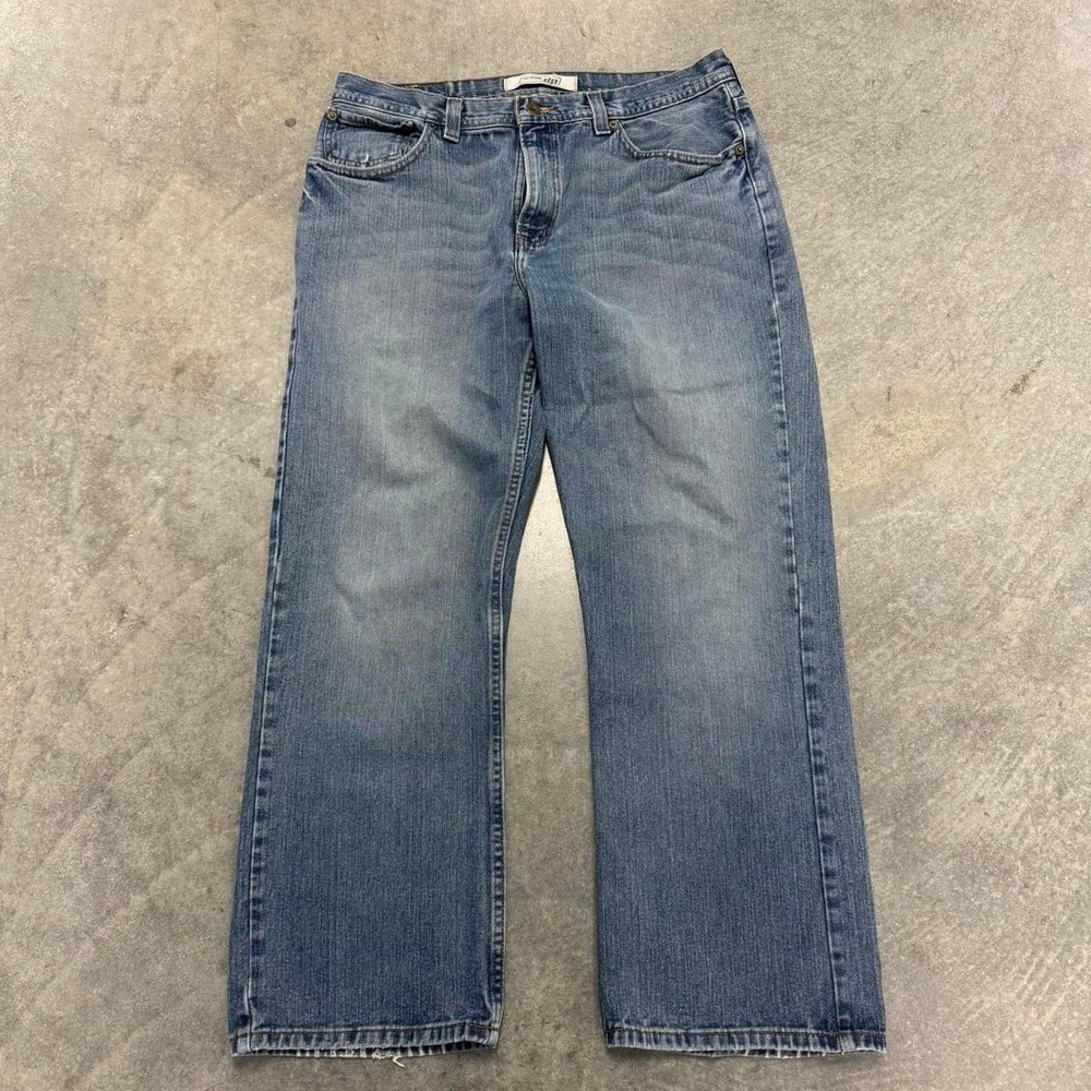Men's Urban Up Jeans Straight Leg Baggy Medium Wash 36x30